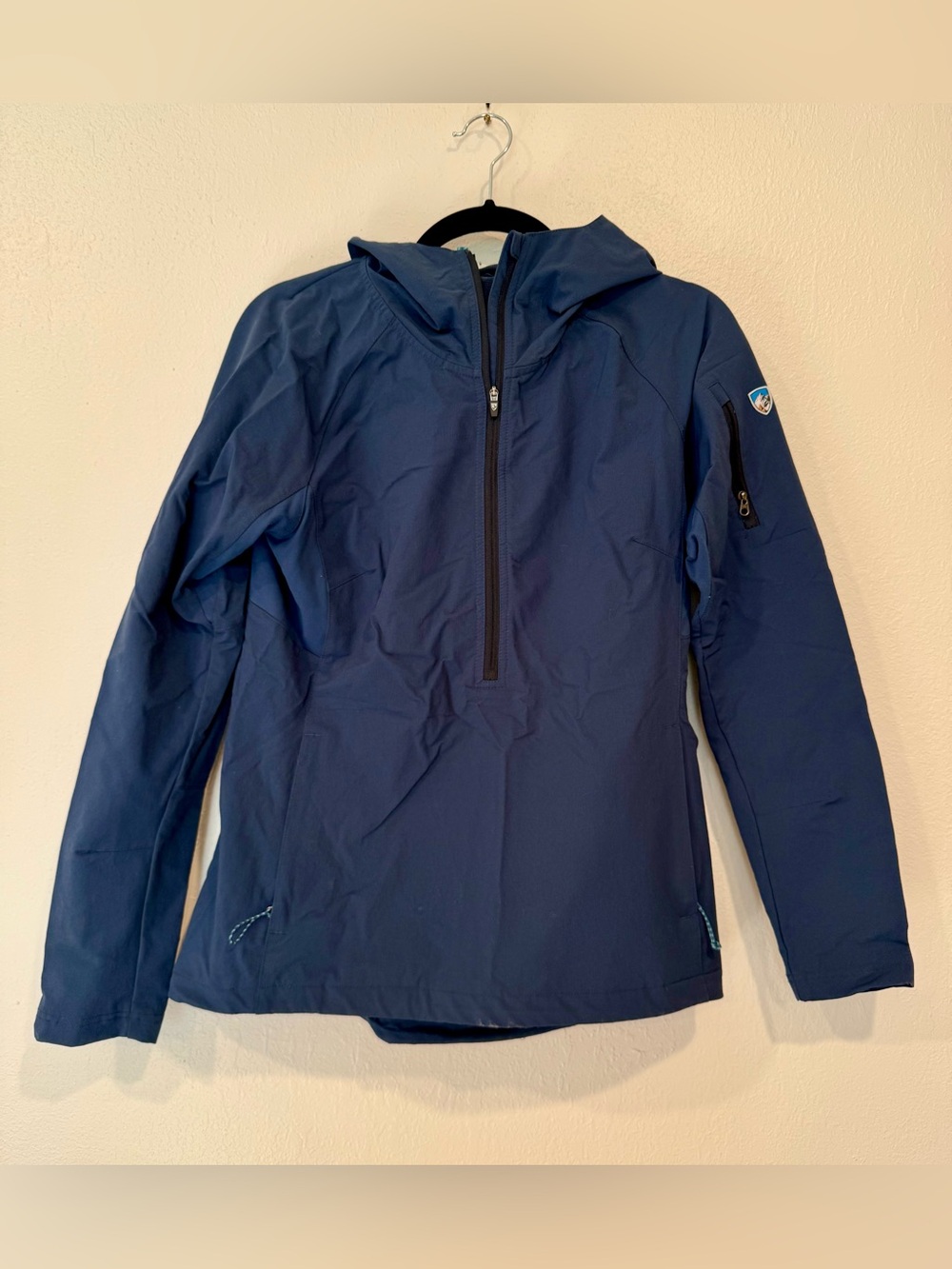 Kühl Projekt Navy Hooded Pullover Jacket